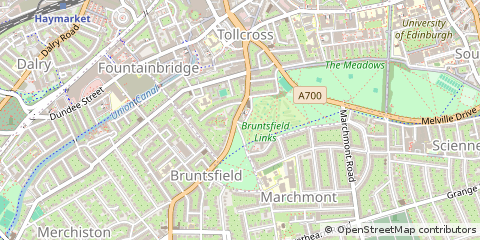 Map of Edinburgh