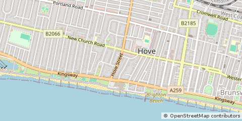 Map of Hove