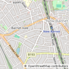 Map of Barnet