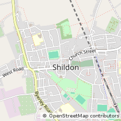 Map of Shildon, Co Durham