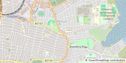 Map of Portsmouth, Hampshire