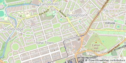 Map of Edinburgh