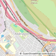 Map of Port Talbot
