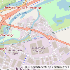 Map of Northampton, Northamptonshire