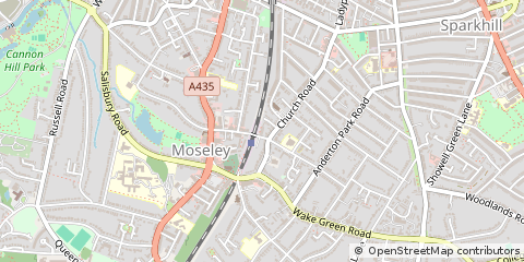 Map of Birmingham