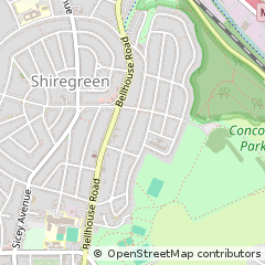 Map of Sheffield