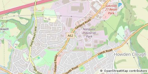 Map of Batley