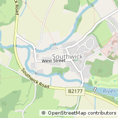 Map of Fareham, Hampshire