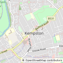 Map of Bedford