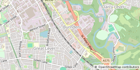 Map of Bolton