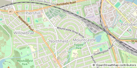 Map of Edinburgh