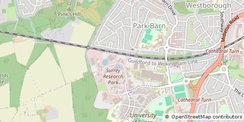 Map of Guildford