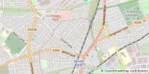 Map of Liverpool