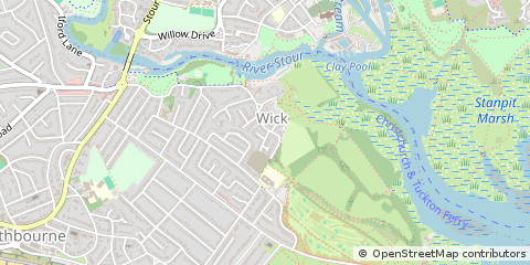 Map of Bournemouth