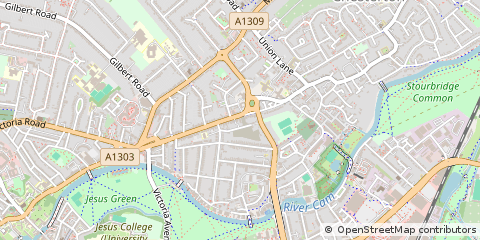 Map of Cambridge