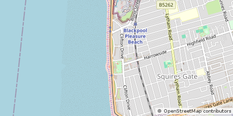 Map of Blackpool