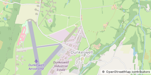 Map of Honiton, Devon