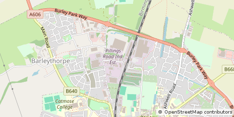 Map of Oakham