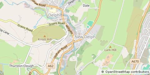 Map of Delph