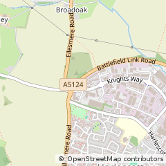 Map of Shrewsbury