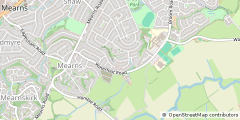 Map of Glasgow