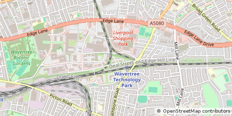 Map of Liverpool