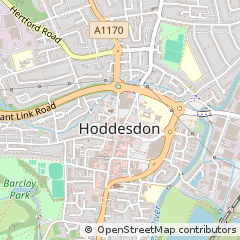 Map of Hertfordshire