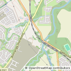 Map of Dalkeith