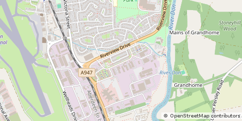 Map of Aberdeen