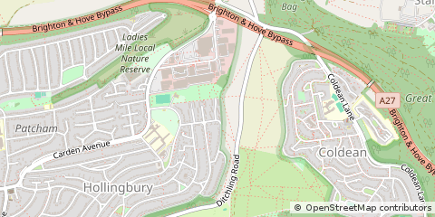 Map of Brighton