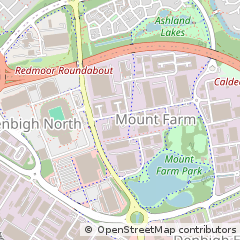 Map of Milton Keynes