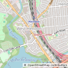 Map of London, Middlesex
