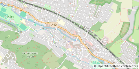 Map of High Wycombe
