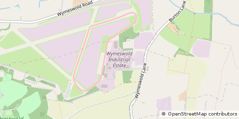 Map of Leicester, Leicestershire