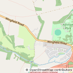 Map of Alfreton, Derbyshire