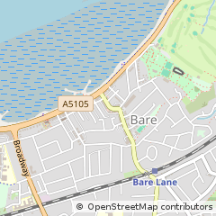 Map of Morecambe, Lancashire
