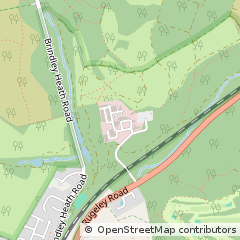 Map of Hednesford, Cannock, Staffordshire