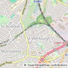 Map of Bristol