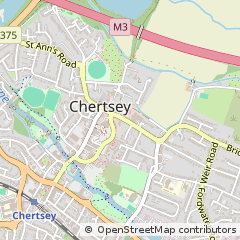Map of Chertsey