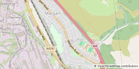 Map of Port Talbot