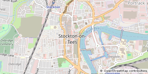 Map of Stockton