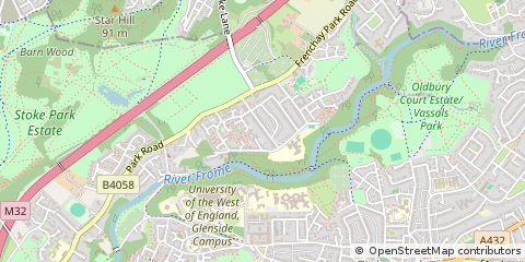 Map of Bristol