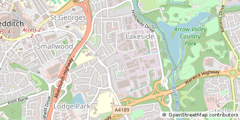 Map of Redditch