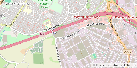 Map of Glasgow