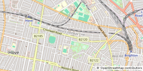 Map of Hove