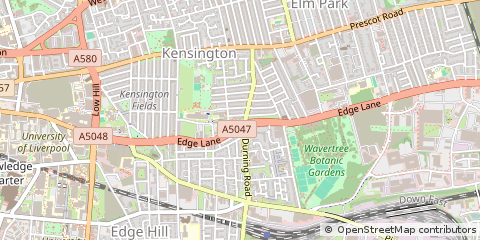 Map of Liverpool