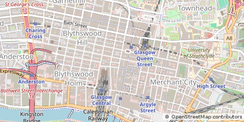 Map of Glasgow