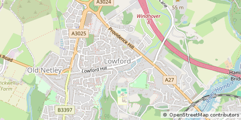 Map of Southampton
