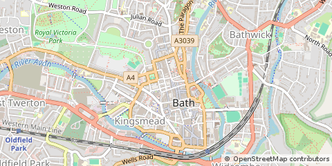 Map of Bath