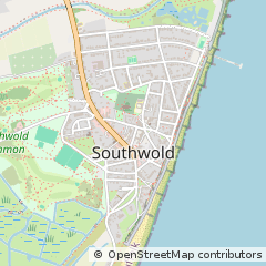 Map of Southwold, Suffolk